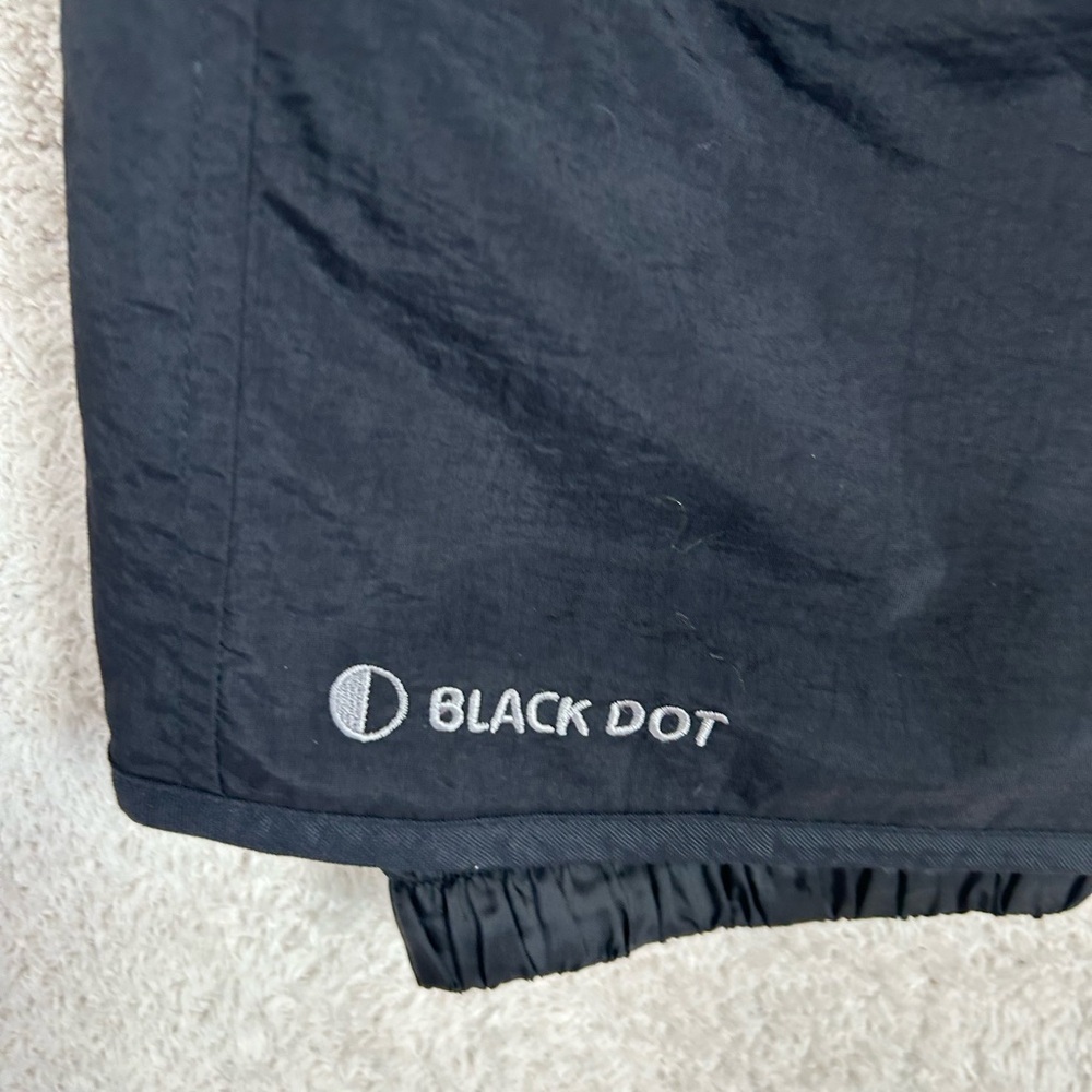 Black Dot Mens Black Ski Pants Size Medium. Winter Holiday Outdoor Gorpcore - Picture 2 of 11